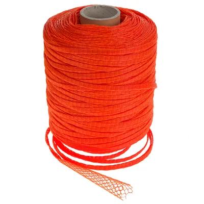 Produktbild von Verpackungsnetz 100m Länge Netzschlauch Schutznetz Ø 100-200mm orange