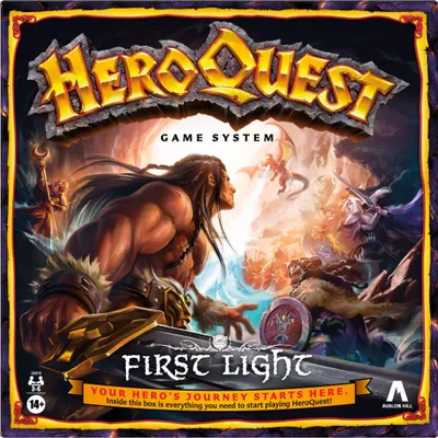 Produktbild von Gra planszowa HeroQuest: Pierwsze Światło (Wersja angielska) - Zestaw 10 misji