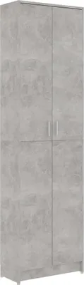 Obrázek produktu pro vidaXL Šatní skříň betonová šedá 55x25x189 cm odvozený dřevěný výrobek