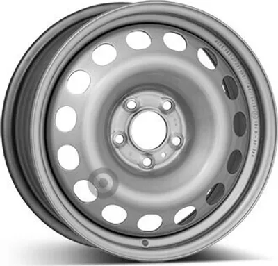 Image de jantes en fer ALCAR ACCIAIO 7505 7x16 5x108 ET 46 SILVER