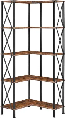 Image de Armoires industrielles à 5 étagères pour la maison et le bureau