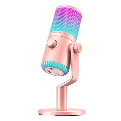 Produktbild von Maono DM30RGB Mikrofon rosa