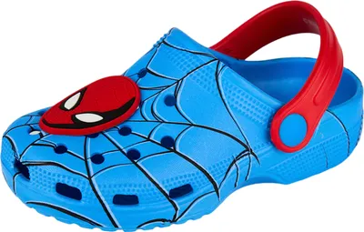 Produktbild von Spider-Man - Chlapčenské dreváky s potlačou NS8474 (28 EU) (modrá/červená)