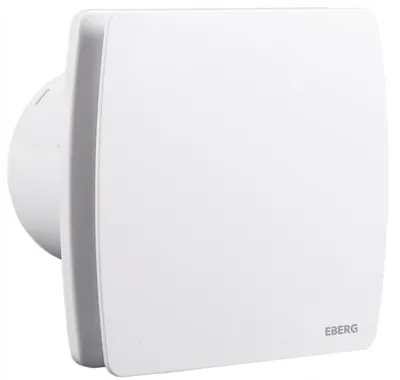 Produktbild von EBERG AXI 150 Badlüfter 150 mm Rückstauklappe Weiß