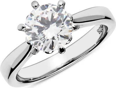 Produktbild von Sterlingsilber Verlobungsring Zirkonia