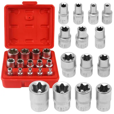 Produktbild von TORX-Steckschlüssel E4-E24 Set, 14-teilig