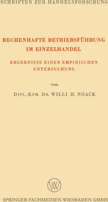 Produktbild von Rechenhafte Betriebsführung im Einzelhandel