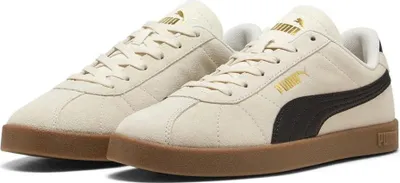 Produktbild von Puma Club II Suede Sneakers Uni alpine snow schwarz gold Gr 38,5