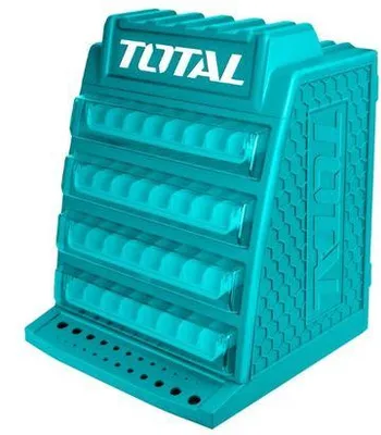 Produktbild von Total TAKD2688 rozměry 340x320x430mm 4 poschodí 8 přihrádek na každém poschodí