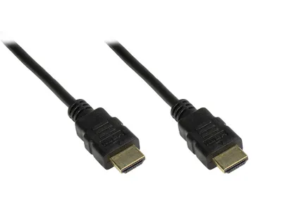 Produktbild von High-Speed-HDMI®-Kabel, vergoldete Stecker mit Ferritkernen, 2m, Good Connections®