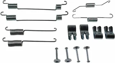 Produktbild von METZGER Zubehörsatz Bremsbacken 105-0030 Hinten für FORD FOCUS III Turnier