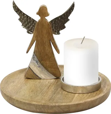 Productafbeelding van Casablanca decoratieve bol/lamp engel, Nobis, diameter 27 cm, hoogte 27 cm, Ø 27 cm, artikelnummer 43144