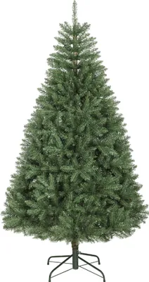 Produktbild von Künstlicher Weihnachtsbaum, 180 cm, klappbare Äste, Metallständer, vielseitig, Grün