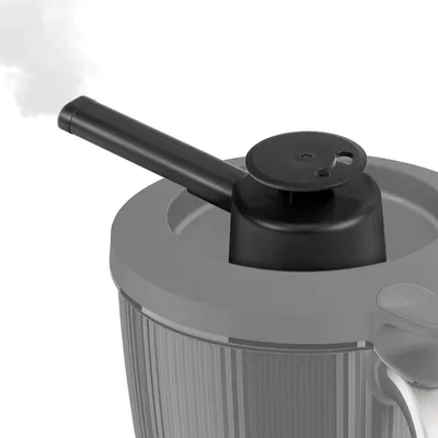 Produktbild von Dampfumleiter für Thermomix TM7, 360 Grad Drehbarer Dampfableiter für Hängeschrank Schutz, Küchenzubehör für TM7