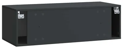 Immagine prodotto di Mobile Porta TV da Muro Montaggio a parete Nero 98 x 41 x 30 cm