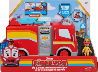 Image de Disney Junior Firebuds Bo et Flash Camion de pompiers + son