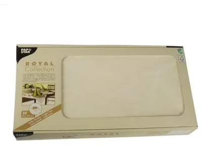 Obrázek produktu pro Papstar 84915, Čtverec, Champagne, Syntetický, Ubrus, 800 mm, 44,8 g