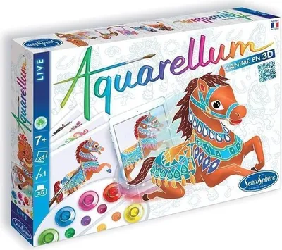 Produktbild von Sentosphere - Aquarellum Live 3D Pferde