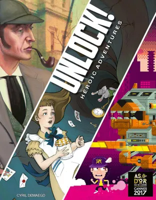 Produktbild von Asmodee Unlock! Heroic Adventures, Kartenspiel, 10 Jahr(e)