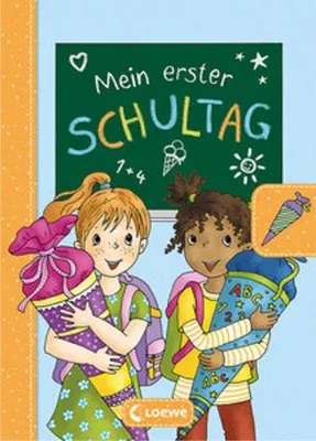 Obrázek produktu pro Mein erster Schultag - Mädchen (Hellblau)