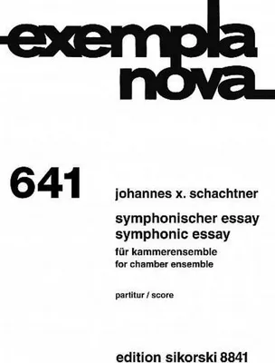 Produktbild von Symphonic Essayfür Kammerensemble
