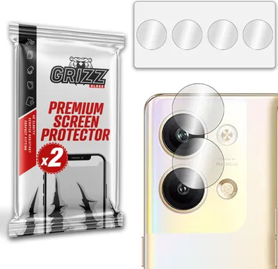 Produktbild von Glas für die Kamera GrizzGlass HybridGlass für Oppo Reno 9 Pro