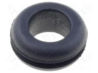 Immagine prodotto di 10 passacavi, diametro interno: 6,5 mm, diametro esterno: 9 mm, neri, per cavi