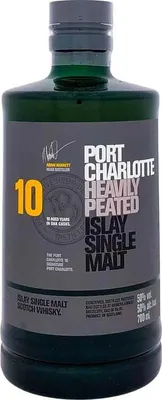 Immagine prodotto di Port Charlotte 10 anni Islay Single Malt fortemente torbato 50% Vol. 0,7l