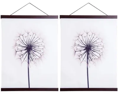 Produktbild von Magnetischer Posterhalter aus Holz für Wanddekoration