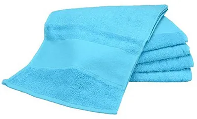 Produktbild von A&R 703.50 | PrintMe Sport Towel / 30 x 140 cm - Farbe: Aqua Blue - Größe: 30 x 140 cm