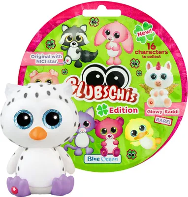 Produktbild von Blue Ocean Glubschis Sammelfiguren Glück Serie 3 - Glubschi Glitzer - Figur Ulula