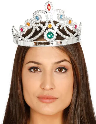 Produktbild von Tiara Königin Diadem Prinzessin silber