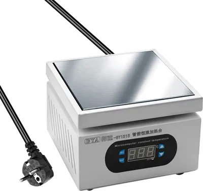 Produktbild von Hliníková ohřívací stanice Electronic Hot Plate Table Předehřívací platforma 0-400 pro BGA výsadbu desek s plošnými spoji Opravy LCD obrazovek mobilních telefonů