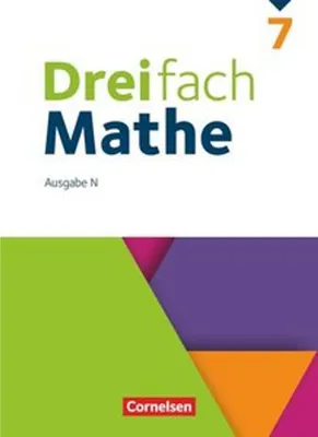 Obrázek produktu pro Dreifach Mathe 7. Schuljahr. Niedersachsen - Schülerbuch