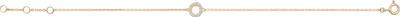 Produktbild von Schönes 9 Karat (375) Gold Damen - Armband mit Zirkonia - 18cm; TRS16200