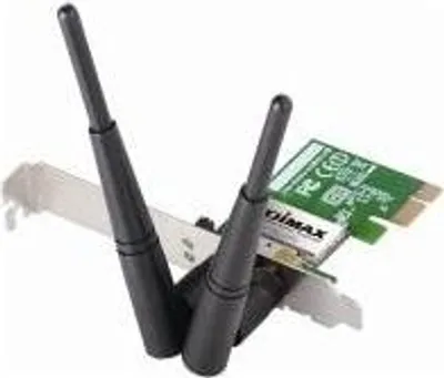 Produktbild von Edimax EW-7612PIn, Kabellos, PCI-E, WLAN, 300 Mbit/Sek, IEEE 802.11b, IEEE 802.11g, IEEE 802.11n, 2.4 - 2.4835 GHz