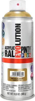 Produktbild von pintyplus evolution metallic Sprühfarbe 520cc gold mt192