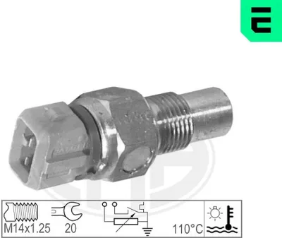 Produktbild von ERA Kühlmitteltemperatursensor 330554 für FIAT DUCATO Pritsche/Fahrgestell (230)