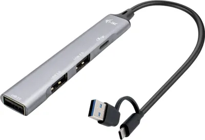 Produktbild von D I-Tec Usb-A/Usb-C 4 Port Hub