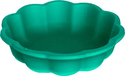 Zdjęcie produktu dla Piaskownica dla dzieci kwiat zielony, 76 cm plastikowa