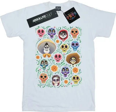 Produktbild von Disney - "Coco" T-Shirt für Damen BI16522 (M) (Weiß)