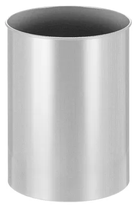 Produktbild von Runder Papierkorb 30 Liter silber