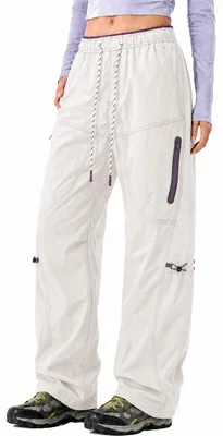 Imagen del producto de Solidchoice - Pantalón de cargo impermeable para mujer, con cintura elástica