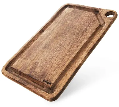 Obrázok produktu pre Krájacie dosky z mangového dreva - 39,5 x 23 cm - Hnedá