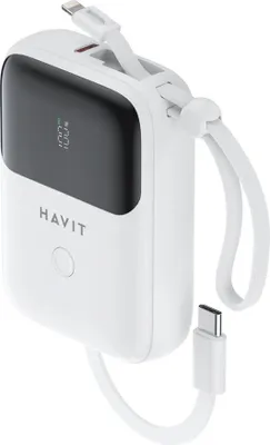 Produktbild von Havit PB5215 10000mAh Powerbank Weiß