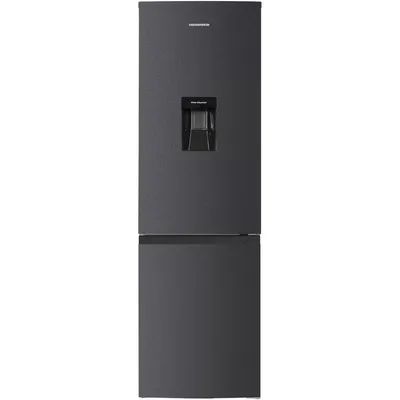 Produktbild von Heinner HCNF-HM291INVDGWDE++ Kühl-Gefrierkombination 291 L, No Frost, Wasserspender, Anti-Fingerprint, Anthrazitgrau