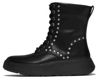 Productafbeelding van FitFlop F-Mode leren laarsjes