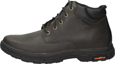 Image de Skechers Relaxed Fit: Segment 2.0 - Brogden  Veterschoenen Hoog - Donkerbruin - Maat 41
