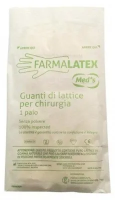 Immagine prodotto di Guanti Chirurgici Farmalatex Taglia 6,5