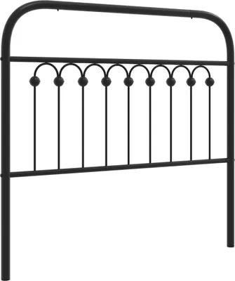 Zdjęcie produktu dla VidaXL 376629, Czarny, Stal, 100 cm, 1050 mm, 100 cm, 30 mm